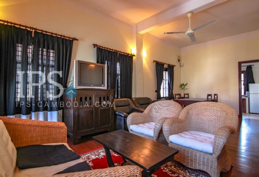 1 Bedroom Apartment For Rent Tonle Bassac, Phnom Penh