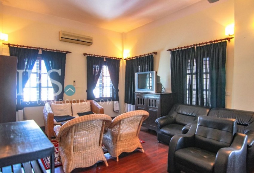 1 Bedroom Apartment For Rent Tonle Bassac, Phnom Penh