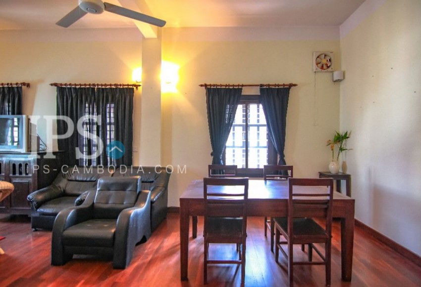 1 Bedroom Apartment For Rent Tonle Bassac, Phnom Penh