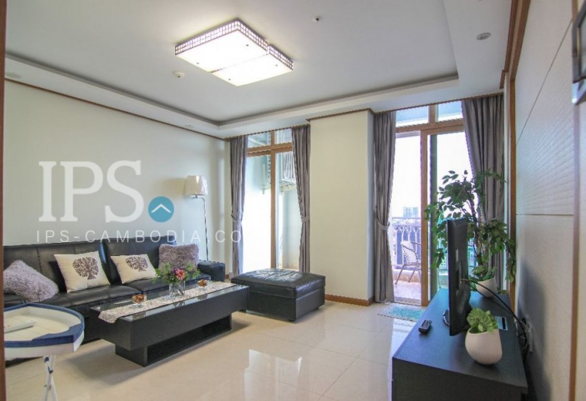 2 Bedrooms Condo For  Rent De Castle Royal-BKK1-Phnom Penh.