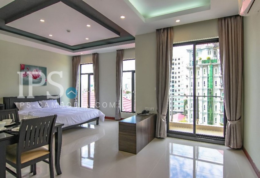 50 Sqm Studio Apartment For Rent - Phsar Daeum Thkov, Phnom Penh