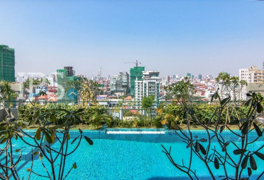 3 Bedroom Penthouse Apartment For Rent - BKK1, Phnom Penh