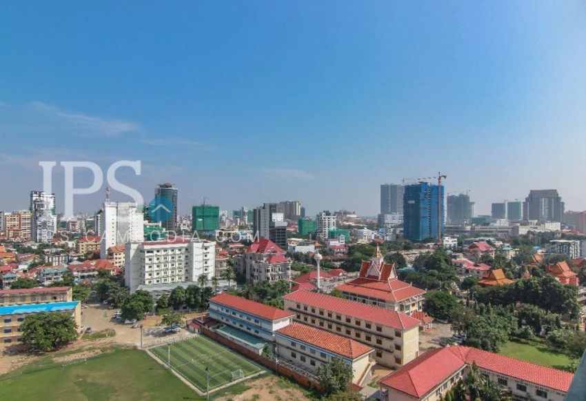 3 Bedroom Penthouse Apartment For Rent - BKK1, Phnom Penh