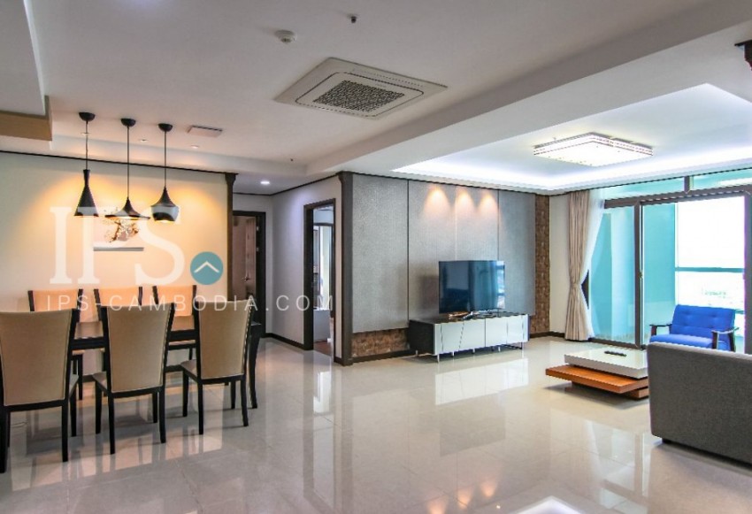 3 Bedroom Apartment For Rent De Castle - Phnom Penh