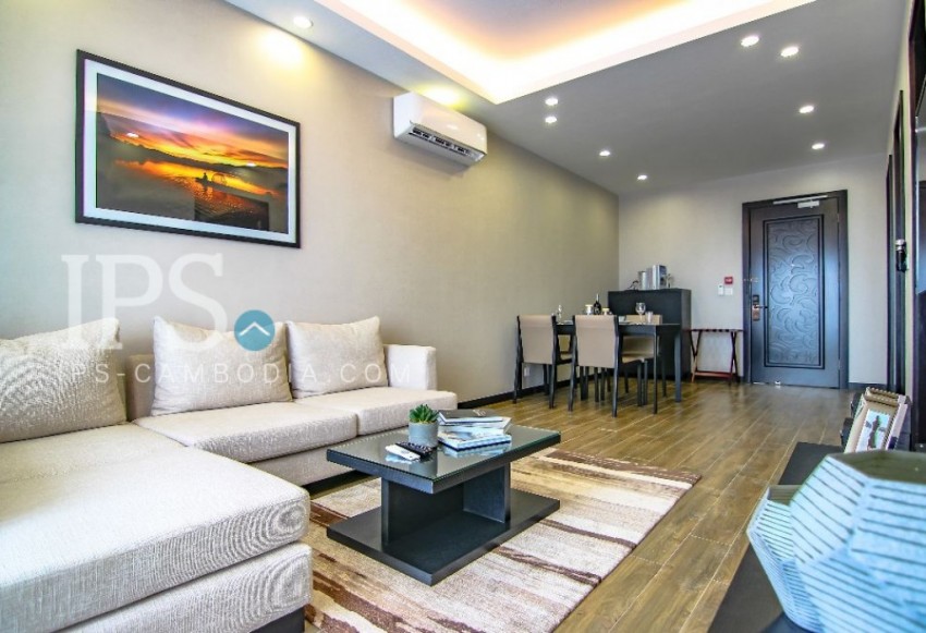 1 Bedroom Serviced Apartment For Rent - Tonle Bassac, Phnom Penh