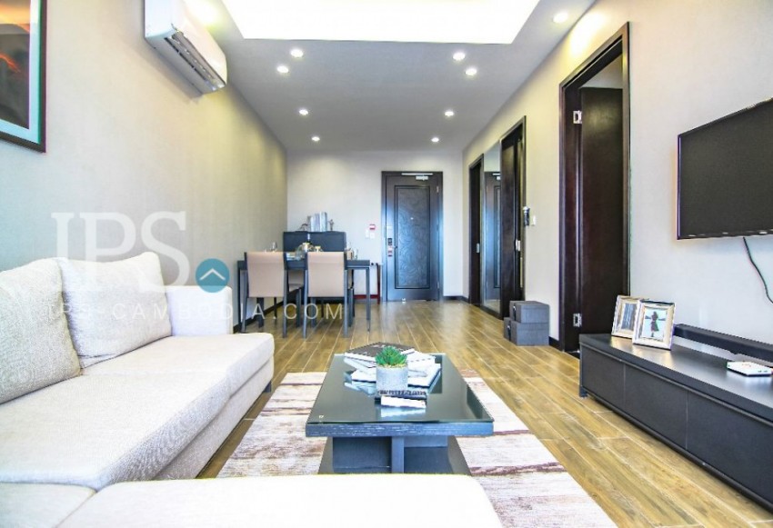 1 Bedroom Serviced Apartment For Rent - Tonle Bassac, Phnom Penh