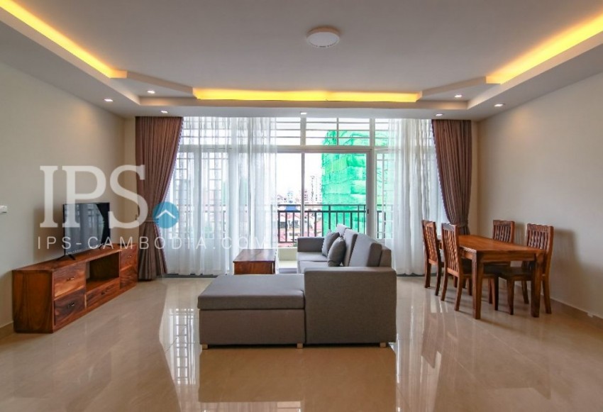 1 Bedroom Serviced Apartment for Rent - Toul Tumpong 1, Phnom Penh