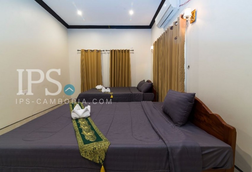 Siem Reap - 15 Bedroom Guesthouse for Rent