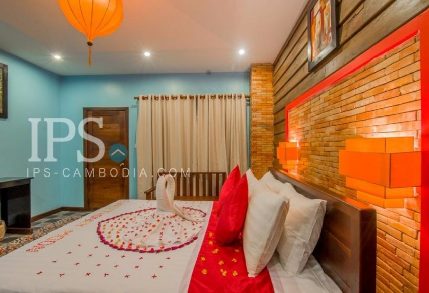 27 Rooms Boutique Hotel For Rent in Siem Reap - Wat Bo Area