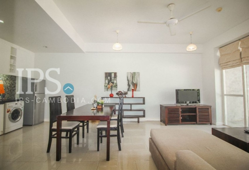 Central Apartment for Rent in Siem Reap - VIP Rooftop Pool, Riverview