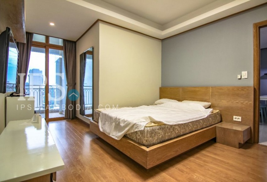 1 Bedroom Condo For Rent - De Castle Royal, BKK1, Phnom Penh