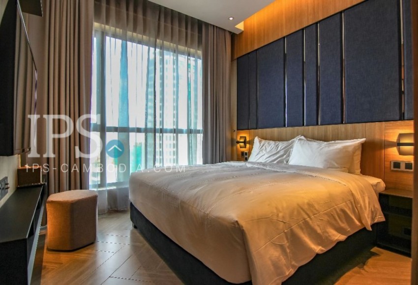 1 Bedroom Serviced  Apartment for Rent - Tonle Bassac - Phnom Penh