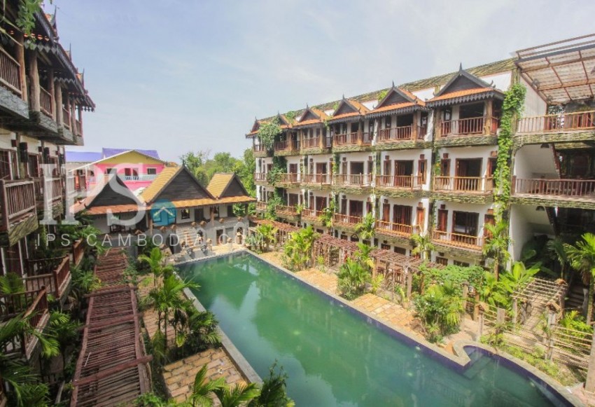 54 Bedroom Boutique Hotel for Rent - Siem Reap