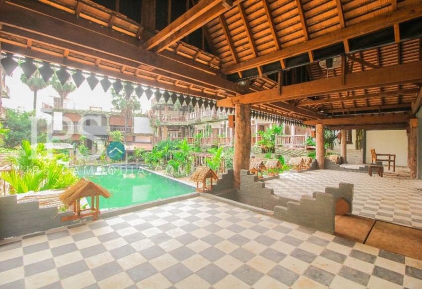 54 Bedroom Boutique Hotel for Rent - Siem Reap