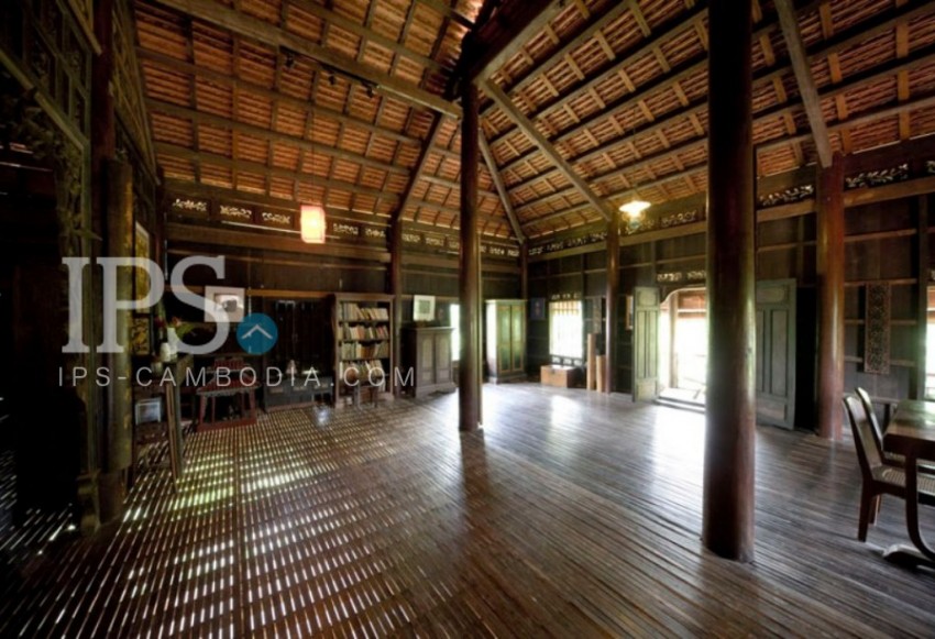 Heritage Wooden House For Rent - Wat Damnak Village, Siem Reap