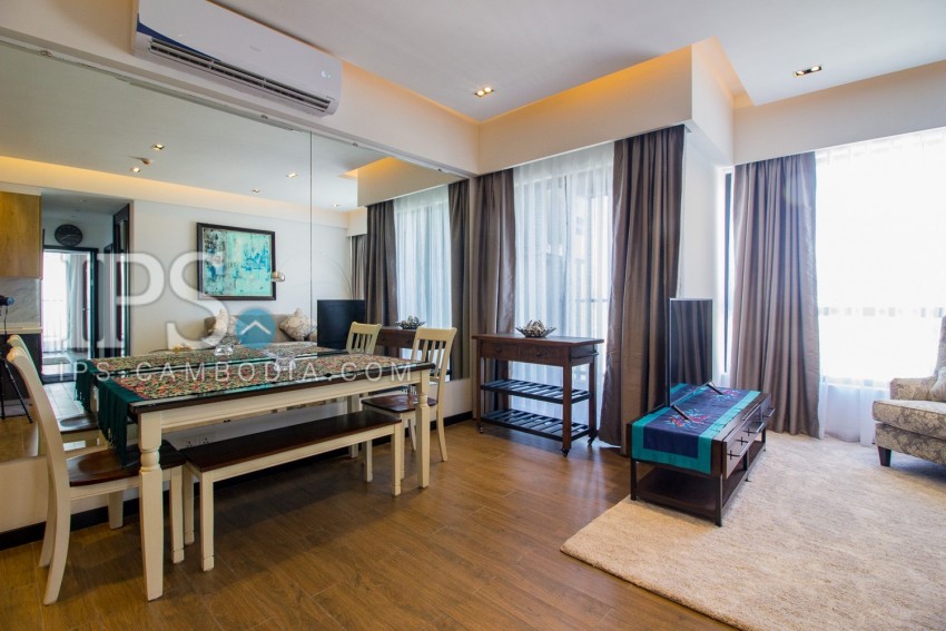 24th Floor 2 Bedrooms Apartment For Sale - Skylar By Meridian, Phnom Penh