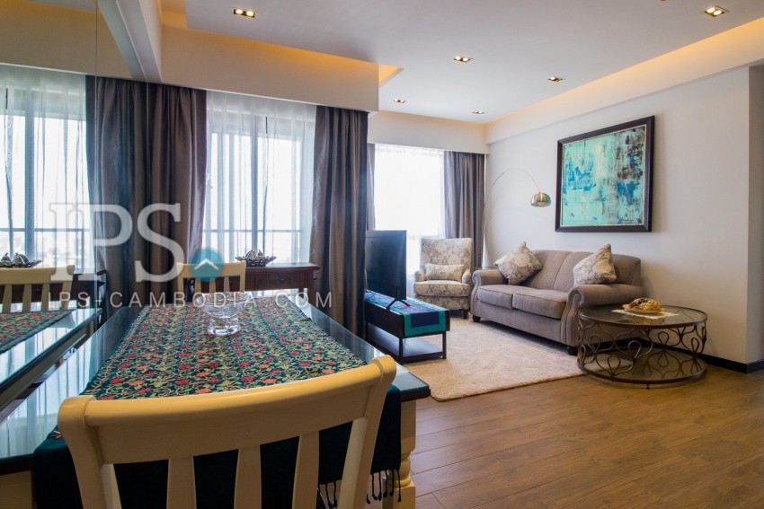 24th Floor 2 Bedrooms Apartment For Sale - Skylar By Meridian, Phnom Penh