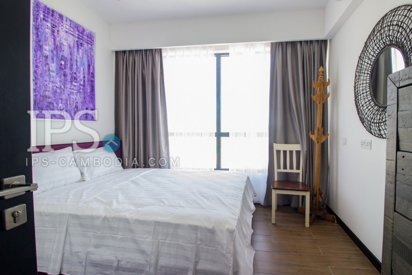 24th Floor 2 Bedrooms Apartment For Sale - Skylar By Meridian, Phnom Penh