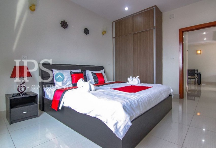 2 Bedrooms Serviced Apartment for Rent - Toul Svay Prey-Phnom Penh