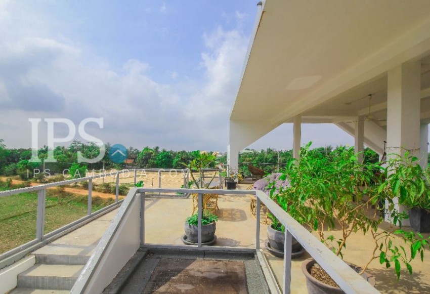 White Villa for Sale in Siem Reap