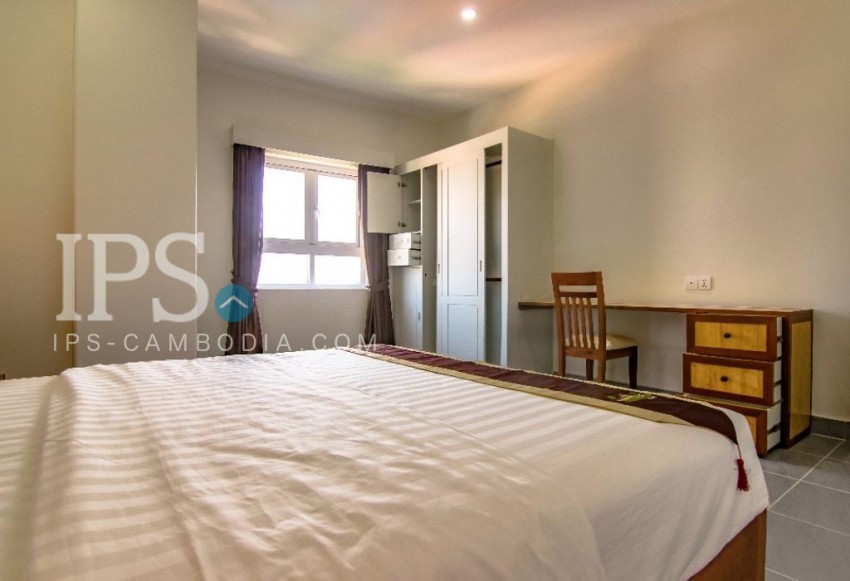 1 Bedroom  Serviced Apartment For Rent in Toul Kork- Phnom Penh