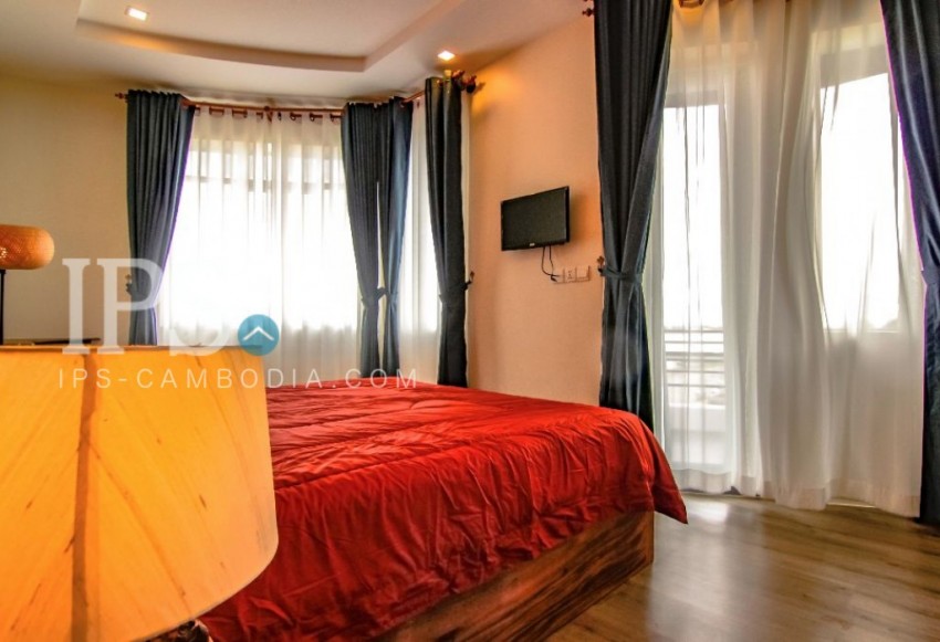 1 Bedroom Serviced Apartment For Rent Wat Phnom-Phnom Penh