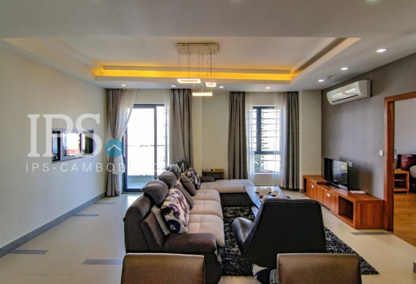 2 Bedroom Serviced Apartment For Rent in BKK1, Phnom Penh