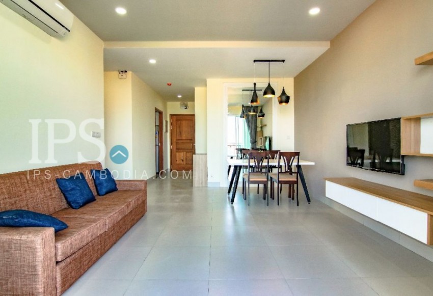 2 Bedroom Serviced Apartment For Rent - Tonle Bassac, Phnom Penh