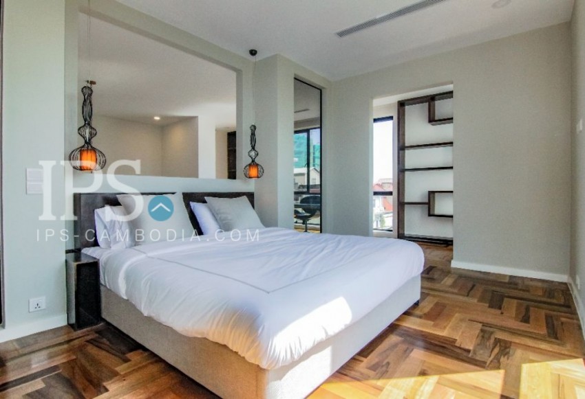 Duplex 3 Bedroom Apartment for Rent - Tonle Bassac, Phnom Penh