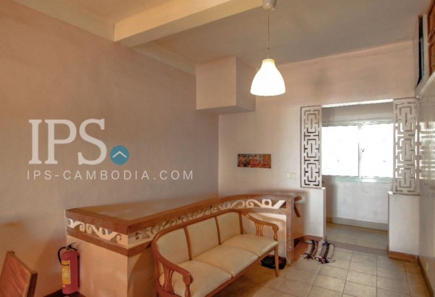 1 Bedroom Renovated Apartment For Rent - Phsar Kandal 1, Phnom Penh