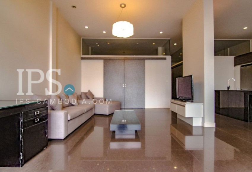 2 Bedroom Apartment For Rent - Tonle Bassac, Phnom Penh