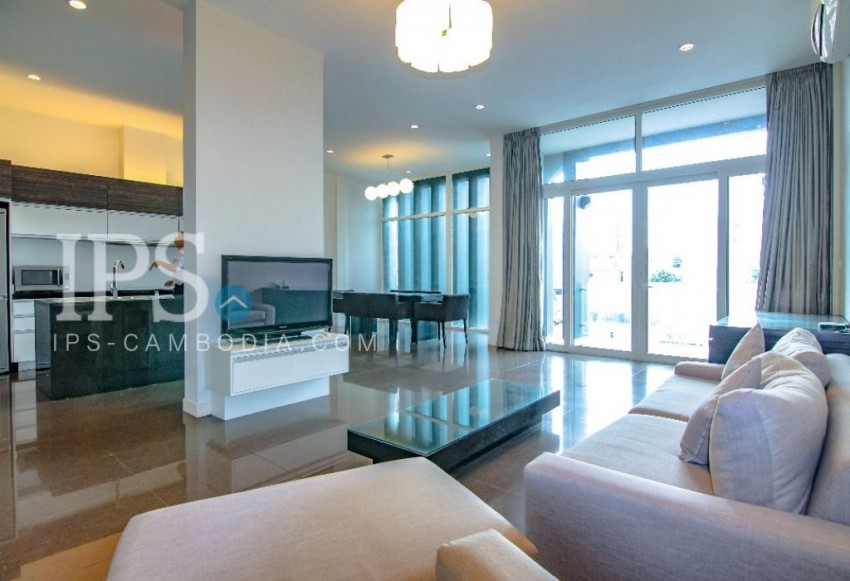 2 Bedroom Apartment For Rent - Tonle Bassac, Phnom Penh