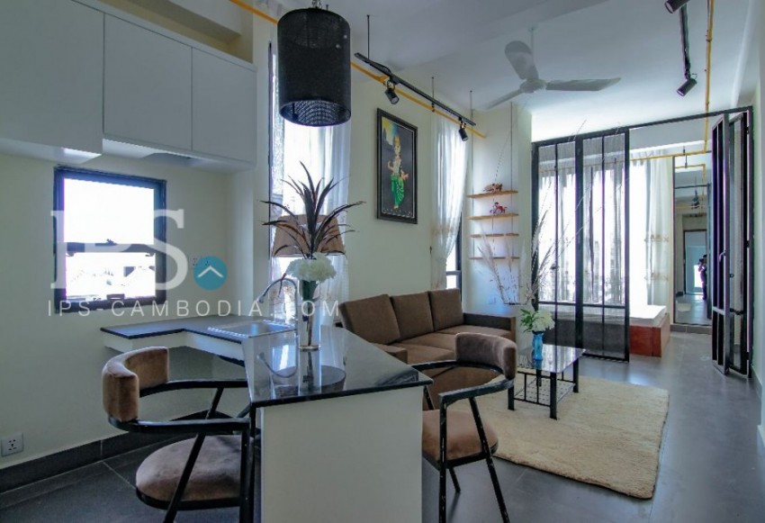 Studio Apartment Residence for Rent-onle Bassac-Phnom Penh