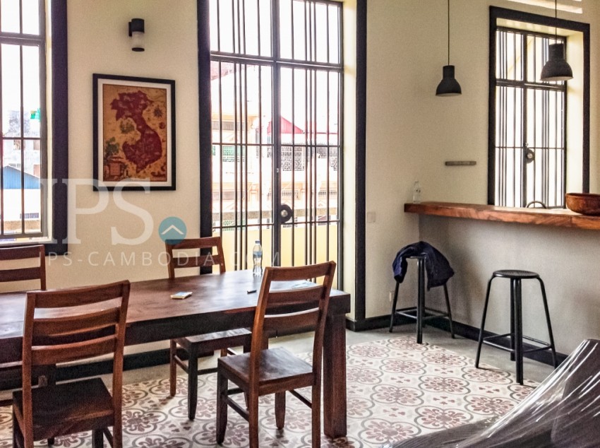 Renovated Duplex 2 Bedroom Apartment For Sale - Srah Chork, Phnom Penh