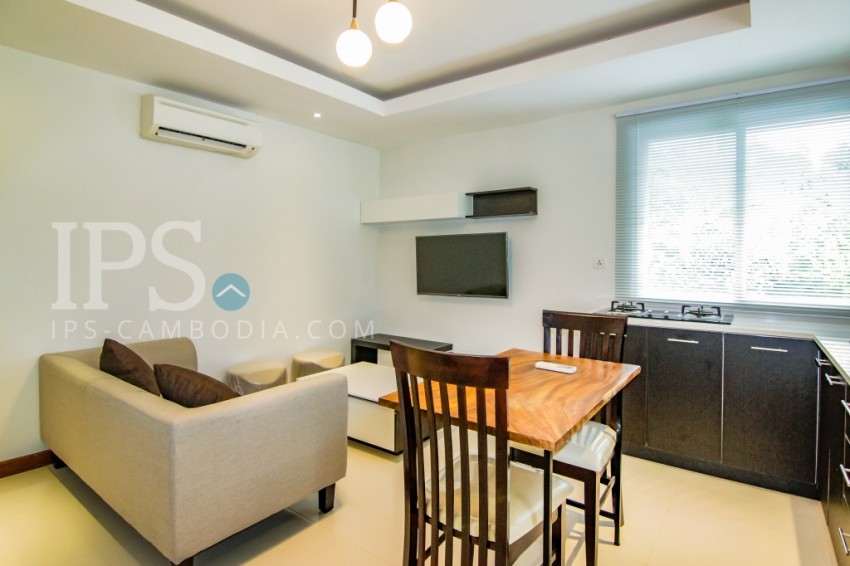 Studio Serviced Apartment for Rent- Tonle Bassac-Phnom Penh