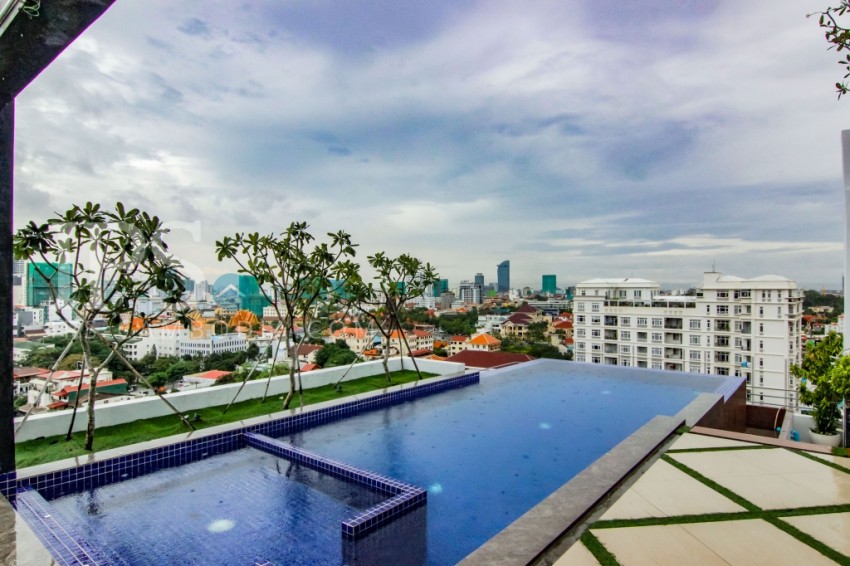 Studio Serviced Apartment for Rent- Tonle Bassac-Phnom Penh