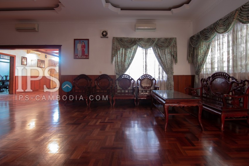 6 Bedroom Commercial  Villa For Rent - Russian Market, Phnom Penh
