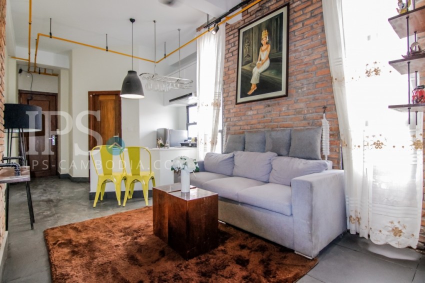 Studio Apartment Residence for Rent-onle Bassac-Phnom Penh