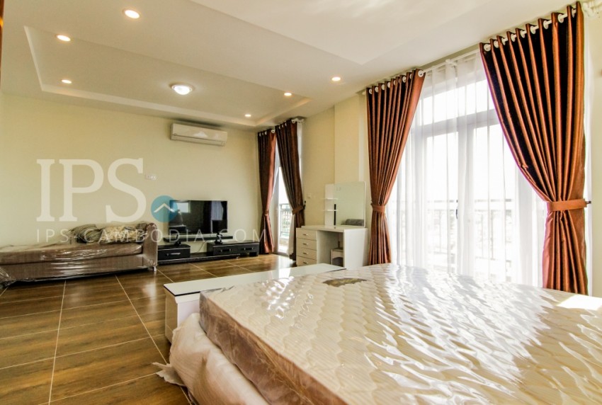 Boeung Trabek Serviced Apartment for Rent - 1 Bedroom