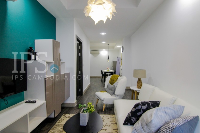 15th Floor 1 Bedroom For Sale - Mekong View Tower 2, Phnom Penh