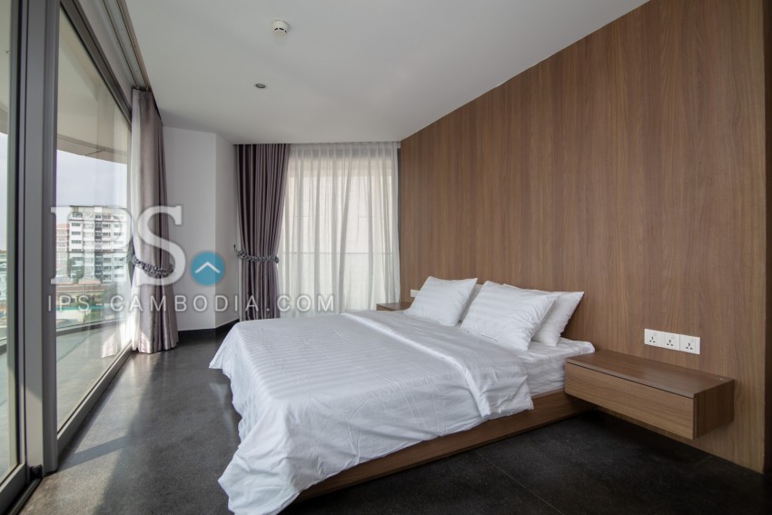 2 Bedroom Serviced Apartment  For Rent - Boeung Kak 2, Phnom Penh