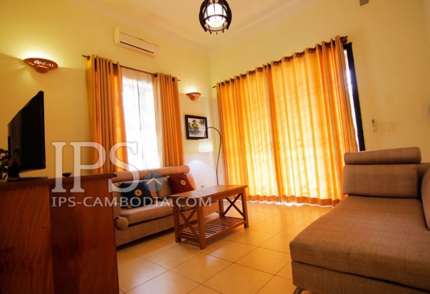 1 Bedroom Flat For Rent - Tonle Bassac, Phnom Penh