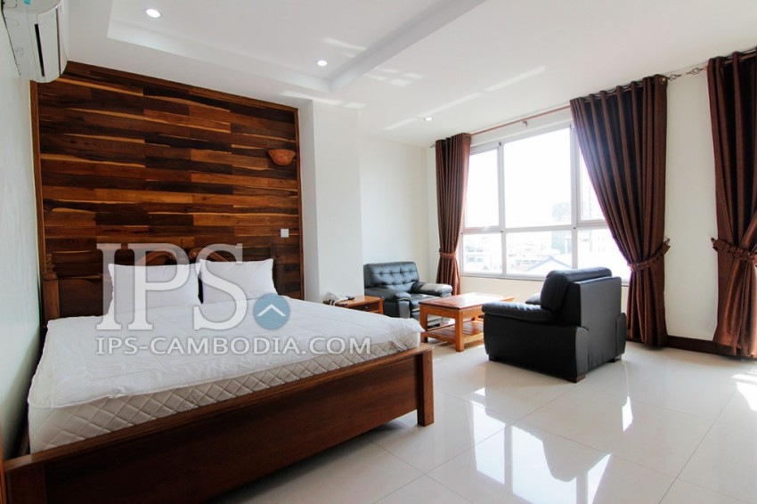 1 Bedroom Serviced Apartment For Rent- 7 Makara-Phnom Penh