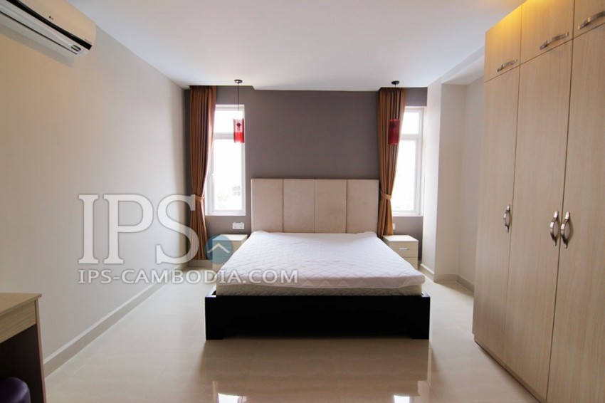 1 Bedroom Serviced Apartment For Rent - Toul Kork, Phnom Penh