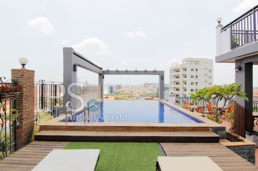 1 Bedroom Serviced Apartment For Rent - Toul Kork, Phnom Penh