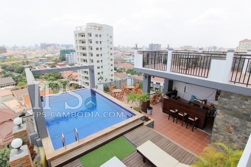 1 Bedroom Serviced Apartment For Rent - Toul Kork, Phnom Penh