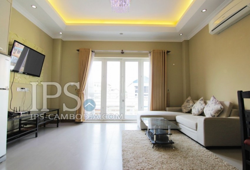 1 Bedroom Serviced Apartment  For Rent- Toul Tom Poung-Phnom Penh.