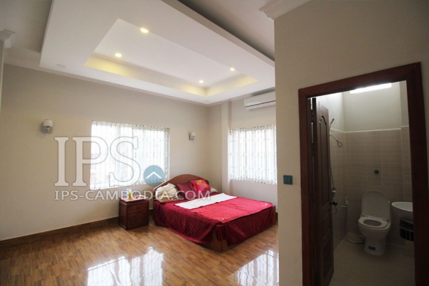 Ideal Nine Bedroom Commercial Building for Rent in Siem Reap - Kouk Chak