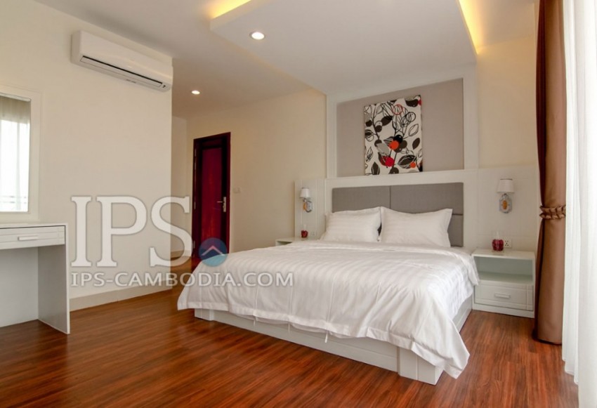 2 Bedroom Serviced Apartment For Rent - Toul Tum Poung 1, Phnom Penh