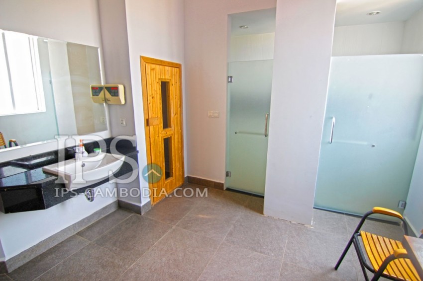 Service Apartment For Rent - One Bedroom in Chroy Chongva